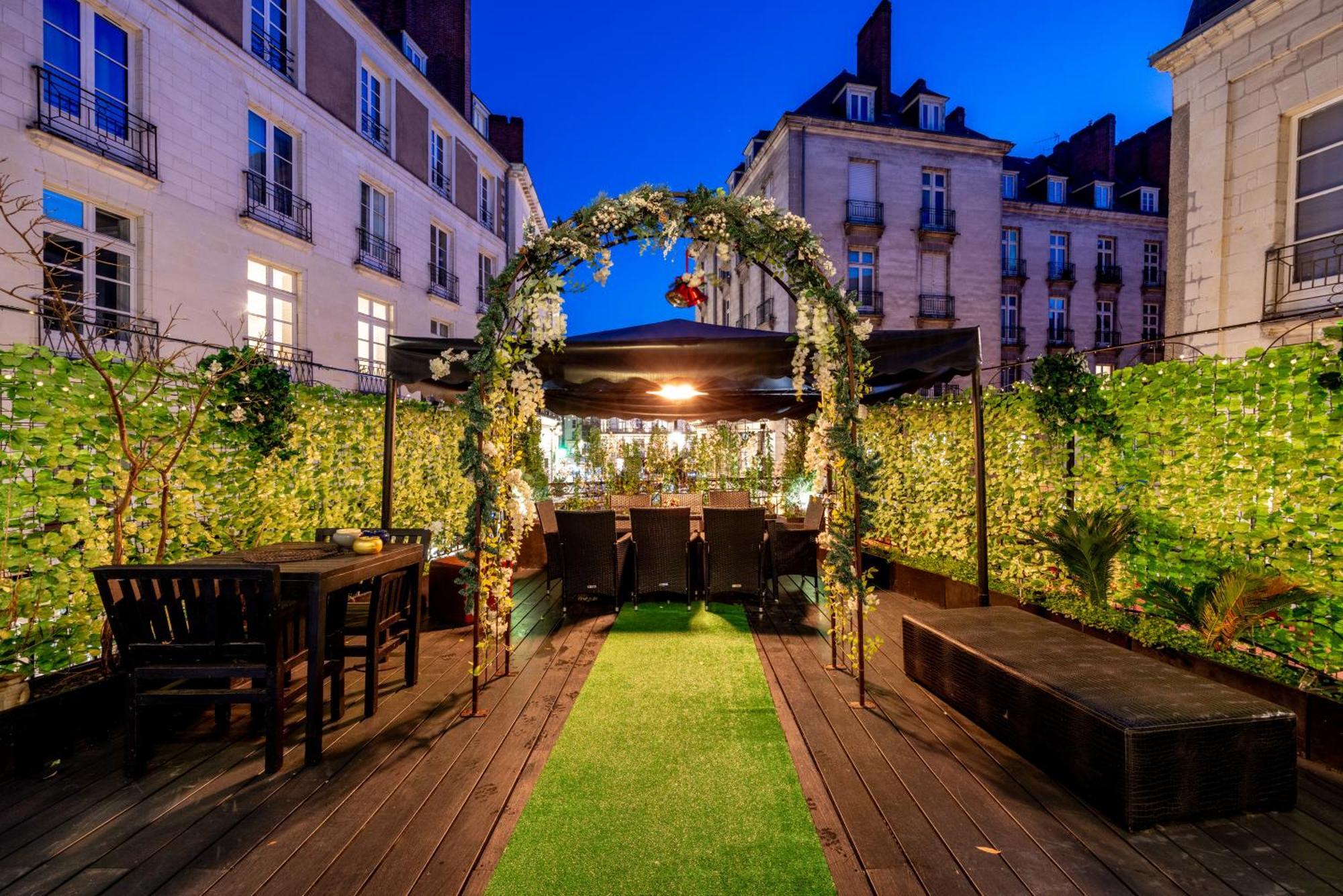 Apartamento Terrasse Royale Au Coeur De Nantes Exterior foto