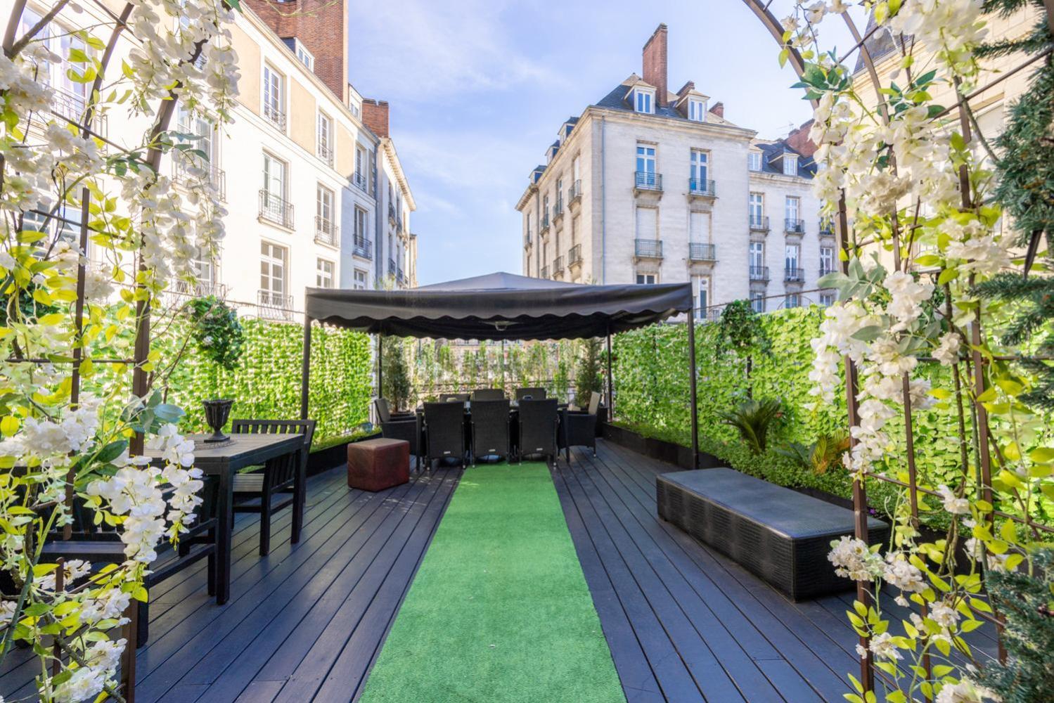 Apartamento Terrasse Royale Au Coeur De Nantes Exterior foto